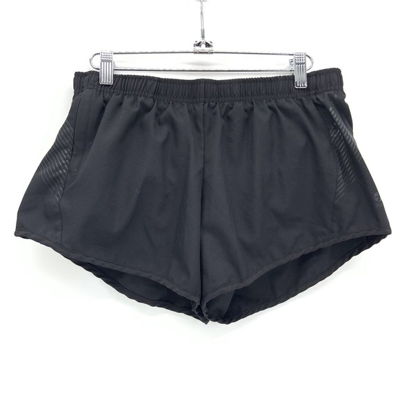oiselle Pants - Oiselle Womens 6 OG Distance Shorts Attached Brief Black Stretch Pockets Running